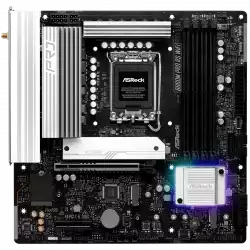 ASROCK MB Desktop B860M Pro Rs Wi-fi, S.1851, 4x DDR5, 1x PCIe 5.0 x16, 1x PCIe 4.0 x4, 1x Blazing M.2, 2x Hyper M.2, 4x SATA3, 2x USB-C, 8x USB 3.2, 6x USB 2.0, 1x RJ-45 2.5GB Lan, 802.11axe Wi-Fi 6E + Bluetooth 5.3, ATX