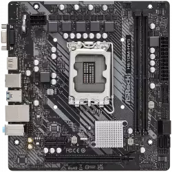 ASROCK MB Desktop H610M-HVS (S1700, 2x DDR4, 1x PCIe x16, 1x PCIe x1, 4x SATA3 6.0Gb/s, 4x USB 3.2, 6x USB 2.0, 1x VGA, 1x HDMI, 1x GLAN, mATX) Retail.