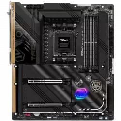 ASROCK MB Desktop X670E Taichi, AM5, 4x DDR5, 2x PCIe 5.0 x16, 8x SATA3, 3x Hyper M.2 (PCIe Gen4x4), 1x Blazing M.2(PCIe Gen5x4), 2x USB-C, 13x USB 3.2, 5.1 CH HD Audio, 1x HDMI, 2.5G LAN, Wi-Fi, BT, 1x SPDIF