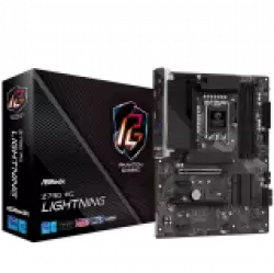 ASROCK MB Desktop Z790 PG Lightning (S1700, 4x DDR5, 1x PCIe 4.0 x16, 1x PCIe 5.0 x16, 3x PCIe 3.0 x1, 4x Hyper M.2, 4x SATA3 6.0Gb/s, RAID 0,1,5,10, 2x USB-C, 10x USB 3.2, 3x USB 2.0, 1x RJ-45 2.5GB, 1x HDMI, ATX