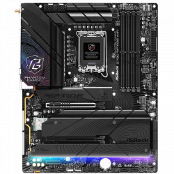 ASROCK MB Desktop Z790 Riptide Wi-Fi S1700, 4x DDR5, 1x PCIe 5.0 x16, 1x PCIe 4.0 x16, 1x PCIe 3.0 x1, 1x Blazing M.2, 4x Hyper M.2,  8x SATA3, 2x USB-C, 8x USB 3.2, 6x USB 2.0, 1x RJ-45 2.5GB, 802.11ax Wi-Fi 7 + Bluetooth 5.4, 1x HDMI, 1x DP 1.4, ATX