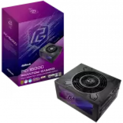 Asrock PG-1600G, 1600W, 80 Plus Gold, Fully Modular PSU, Japanese Capacitors, 2x EPS 12V CPU(4+4pin), 2x PCIe5.1 (12+4pin), 8x PCIe (6+2pin), 6x 4-pin connectors, 12x SATA, OCP, SCP, OVP, UVP, OTP, OPP protections, 135 mm Axial Fan, ATX 3.1                          