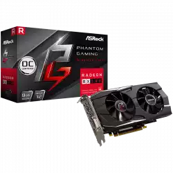 ASROCK Video Card AMD PHANTOM GAMING D RADEON RX 580 8G OC GDDR5 256bit HDMI /Dual DVI-D / 3 x DP Retail