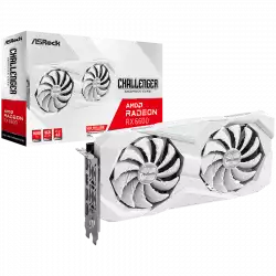 ASROCK Video Card AMD Radeon RX6600 Challenger White 8GB, GDDR6 128 bit, 1xHDMI, 3xDP 1.4, power 1x8 pin, recommended PSU 500W, 90-GA4UZZ-00UANF