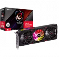 ASROCK Video Card AMD Radeon RX7600 Phantom Gaming 8GB OC, GDDR6, 128-bit, 3 x DisplayPort™ 2.1, 1 x HDMI™ 2.1, 3 x 8-pin Power Connectors, Recommended PSU 600W ASROCK Video Card AMD Radeon RX7600 Phantom Gaming 8GB OC, GDDR6, 128-bit, 3 x DisplayPort™ 2.1, 1 x HDMI™ 2.1, 3 x 8-pin Power Connectors, Recommended PSU 600W