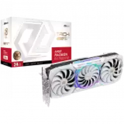 ASROCK Video Card AMD Radeon RX7900XTX Taichi White 24GB OC, GDDR6, 384-bit, 3 x DisplayPort 2.1, 1 x HDMI 2.1, 3 x 8-pin Power Connectors, Recommended PSU 1000W                          