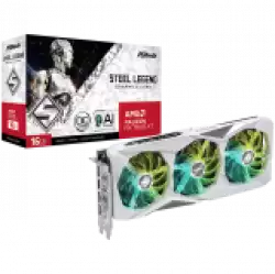 ASROCK Video Card AMD Radeon RX 7600 XT Steel Legend 16G OC