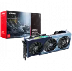 ASROCK Video Card AMD Radeon RX 9070 XT Monster Hunter 16GB GDDR6 256-bit, 1x HDMI 2.1b, 3x DP 2.1a, 2x 8-pin PWR connector, PCIe 5.0 x16, recommended PSU 800W, 298 x 131 x 58 mm, 2.9-slot, 90-GA6FZZ-00UANZ ASROCK Video Card AMD Radeon RX 9070 XT Monster Hunter 16GB GDDR6 256-bit, 1x HDMI 2.1b, 3x DP 2.1a, 2x 8-pin PWR connector, PCIe 5.0 x16, recommended PSU 800W, 298 x 131 x 58 mm, 2.9-slot, 90-GA6FZZ-00UANZ
