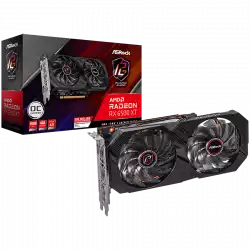 ASROCK Video Card  Radeon RX6500XT Phantom Gaming D 4GB OC, GDDR6 64 bit, 1xHDMI, 1xDP 1.4, power 1x8 pin, recomended PSU 400W.