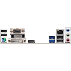 ASROCK X370-HDV AMD AM4 2xDDR4, 1xPCIe x16, 1xPCIe x1, HDMI, DVI-D, D-Sub, 7.1  Audio, 4 SATA3, 1 Ultra M.2 (PCIe Gen3 x4 & SATA3) 6 x USB 3.1 Gen1 (2 Front, 4 Rear), GLAN, 1xLPT (Header), 1xCOM (Header), Micro ATX