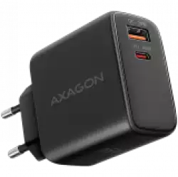 AXAGON ACU-PQ45 wall charger QC3.0,4.0/AFC/FCP/PPS/Apple + PD type-C, 45W, black                          