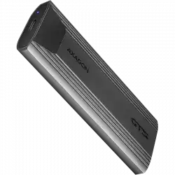 AXAGON EEM2-GTS2 USB-C 3.2 Gen 2 - M.2 NVMe / SATA SSD THIN SCREWLESS 30-80mm ALU box                          