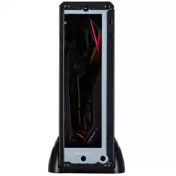 AXAGON EEM2-SBC, M.2 SATA screwless RAW box, black, SuperSpeed USB-C 10 Gbps