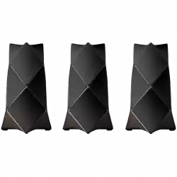 BeoLab 90 panels Dark Oak (3pcs) - STAGED