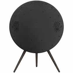 Beosound A9 5th Gen Speaker Black Anthracite (Back Black/Cover Black/Legs Dark Oak)