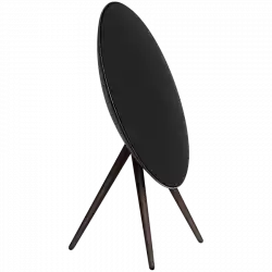 Beosound A9 5th Gen Speaker Black Anthracite (Back Black/Cover Black/Legs Dark Oak)