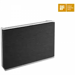 Beosound A9 5th Gen Speaker Gold Tone (Back Sand/Cover Golden/Legs White Oak)