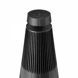 Beosound A9 5th Gen Speaker Natural Alu (Back Grey Mist/Cover Kvadrat Light Grey/Legs Oak)