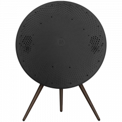 Beosound A9 5th Gen Speaker Black Anthracite (Back Black/Cover Black/Legs Dark Oak)