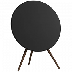 Beosound A9 5th Gen Speaker Black Anthracite (Back Black/Cover Black/Legs Dark Oak)