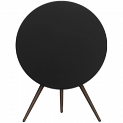 Beosound A9 5th Gen Speaker Black Anthracite (Back Black/Cover Black/Legs Dark Oak)