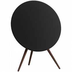 Beosound A9 5th Gen Speaker Black Anthracite (Back Black/Cover Black/Legs Dark Oak)