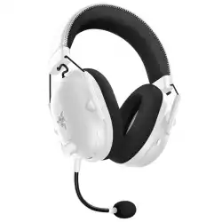 BlackShark V2 Pro (2023) - White, Wireless Gaming Headset, Razer TriForce Titanium Driver 50 mm, Oval Ear Cushions, Detachable Super Wideband microphone, THX Spatial Audio, Type A Wireless (2.4 GHz), Bluetooth 5.2