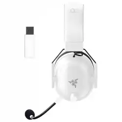 BlackShark V2 Pro (2023) - White, Wireless Gaming Headset, Razer TriForce Titanium Driver 50 mm, Oval Ear Cushions, Detachable Super Wideband microphone, THX Spatial Audio, Type A Wireless (2.4 GHz), Bluetooth 5.2