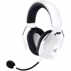 BlackShark V2 Pro (2023) - White, Wireless Gaming Headset, Razer TriForce Titanium Driver 50 mm, Oval Ear Cushions, Detachable Super Wideband microphone, THX Spatial Audio, Type A Wireless (2.4 GHz), Bluetooth 5.2                          