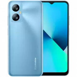 Blackview A52 Pro 6/128GB, 6.5inch 720x1600 20:9 HD+ IPS, Octa-core,5MP Front/13MP, Battery 5180mAh, Type-C, Android 13, Fingerprint, Dual SIM, 3 SD card slots, Blue