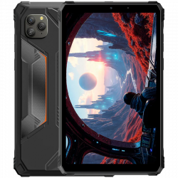 Blackview Active 5 Rugged Tab UMS9230E(T615) Octa-core 1.8GHz,8.68inch FHD+ IPS 800*1340 90Hz Memory: 8GB+128GB, Camera: Front 13MP; Rear 16MP GSM: B2/B3/B5/B8,WCDMA: B1/B8 LTE: B1/B3/B7/B8/B19/B20/B28A/B28B/B40/B41 6600mAh, 18W fast charging, Android 15 Color: Black                          
