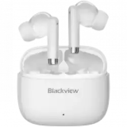 Blackview AirBuds 4, Battery 35mAh,Charging box battery 400mAh, Bluetooth 5.3, White