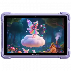 Blackview LINK 1 Kids WiFi 4/64GB 8.68-inch HD IPS 1340x800 60Hz 360nits RK3562 Quad-core 2.0GHz 5+8MP Cam 5000mAh WiFi 6 BT 5.0 Dual Speakers with Smart-K Support Tempered Film Stylus Pen Android 16 Dreamy Purple