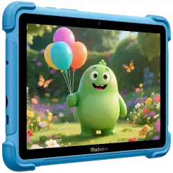 Blackview LINK 1 Kids WiFi 4/64GB 8.68-inch HD IPS 1340x800 60Hz 360nits RK3562 Quad-core 2.0GHz 5+8MP Cam 5000mAh WiFi 6 BT 5.0 Dual Speakers with Smart-K Support Tempered Film Stylus Pen Android 16 Ocean Blue