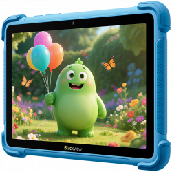 Blackview LINK 1 Kids WiFi 4/64GB 8.68-inch HD IPS 1340x800 60Hz 360nits RK3562 Quad-core 2.0GHz 5+8MP Cam 5000mAh WiFi 6 BT 5.0 Dual Speakers with Smart-K Support Tempered Film Stylus Pen Android 16 Ocean Blue                          