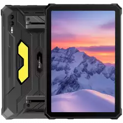 Blackview Rugged Tab Active 10 Pro 10.95-inch FHD+IPS 1920x1200 90Hz Corning 3th 12GB/512GB MT6878 Octa-core 2.5GHz 50MP Front/108MP+20MP Rear Camera infared nught vision 30000mAh NO Charging Android 14 up to 15 NFC Camping lights MIL-STD-810H Black