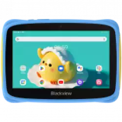 Blackview Tab 3 Kids, Blue, 7-inch HD 1024*600, 7731E Quad-core 1.3GHz, Front 0.3MP; Rear 2MP Camera, 2GB/32GB, 3280mAh battery, Doke 3.0 Go (Android 13), WiFi version, 802.11 b/g/n(2.4GHz), Bluetooth