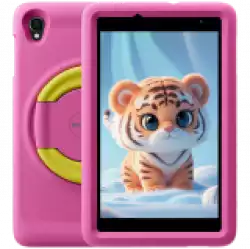 Blackview Tab A5 Kids, tablet, 8.0-inch 800x1280 HD+ IPS, Unisoc Tiger T310, 3GB + 64GB, LPDDR4 +EMMC5.1, 5100mAh; NO Charge, 4G:FDD:B1/B3/B7/B8/B20/B19, DokeOS_P 4.0 Based on Android 14, Pink