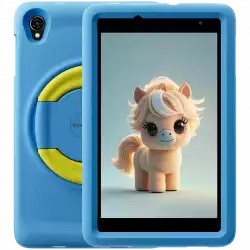 Blackview Tab A5 Kids, tablet, 8.0-inch 800x1280 HD+ IPS, Unisoc Tiger T310, 3GB + 64GB, LPDDR4 +EMMC5.1, 5100mAh; NO Charge, 4G:FDD:B1/B3/B7/B8/B20/B19, DokeOS_P 4.0 Based on Android 14, Blue                          