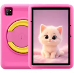 Blackview Tab A6 Kids WiFi 10.1-inch HD+ IPS 800x1280 A523 Octa-core 1.8GHz 4GB/128GB 5100mAh NO Charger 5MP Front/8MP Rear camera Android 15 Rose Pink