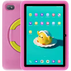 Blackview Tab A7 Kids WiFi 3GB/64GB, 10.1-inch HD+ 800x1280 IPS, Quad-core, 2MP Front/5MP Back Camera, Battery 6580mAh, Type-C, Android 12, SD card slot, EVA case, Pink