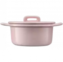 BUYDEEM Ceramic Mini Cocotte, model CT1002, color Pale Dogwood