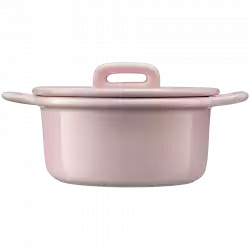 BUYDEEM Ceramic Mini Cocotte, model CT1002, color Pale Dogwood