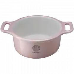 BUYDEEM Ceramic Mini Cocotte, model CT1002, color Pale Dogwood