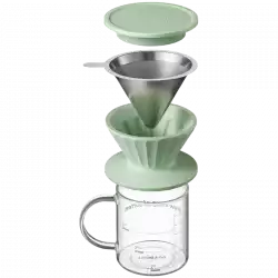 BUYDEEM Coffee filter, model CD1024, color Cozy Greenish