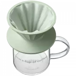 BUYDEEM Coffee filter, model CD1024, color Cozy Greenish