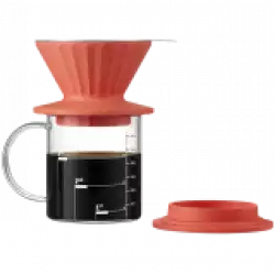 BUYDEEM Coffee filter, model CD1024, color Vivid Orange