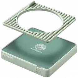 BUYDEEM Mug/coffee warmer, model OA2001, color Cozy Greenish