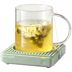 BUYDEEM Mug/coffee warmer, model OA2001, color Cozy Greenish