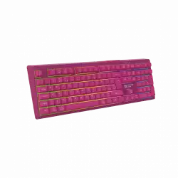 Canyon 105keys gaming keyboard,with 2.4G+ Bluetooth mode, battery 2000mAh, RGB backlight 3 types and 7 colors, size:407*119*19mm, PVC cable 1.8M , Black,weight:556+/-10g